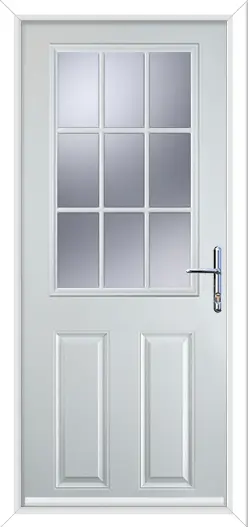 Clumber Grill composite door