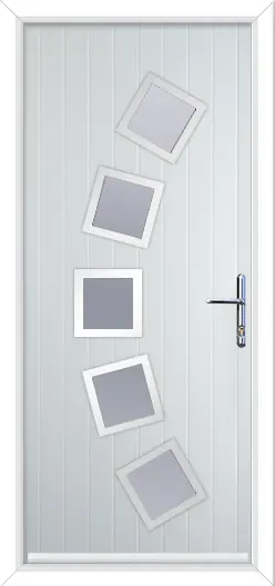 Urban Wellow 5 Curve Hinge composite door